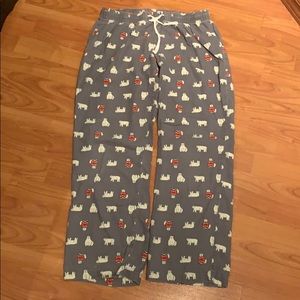 100% Cotton Polar bear pj pants
